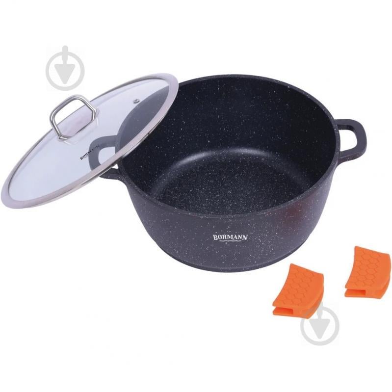 Кастрюля Bohmann 3,9 литра с мраморным покрытием BH-7350-24