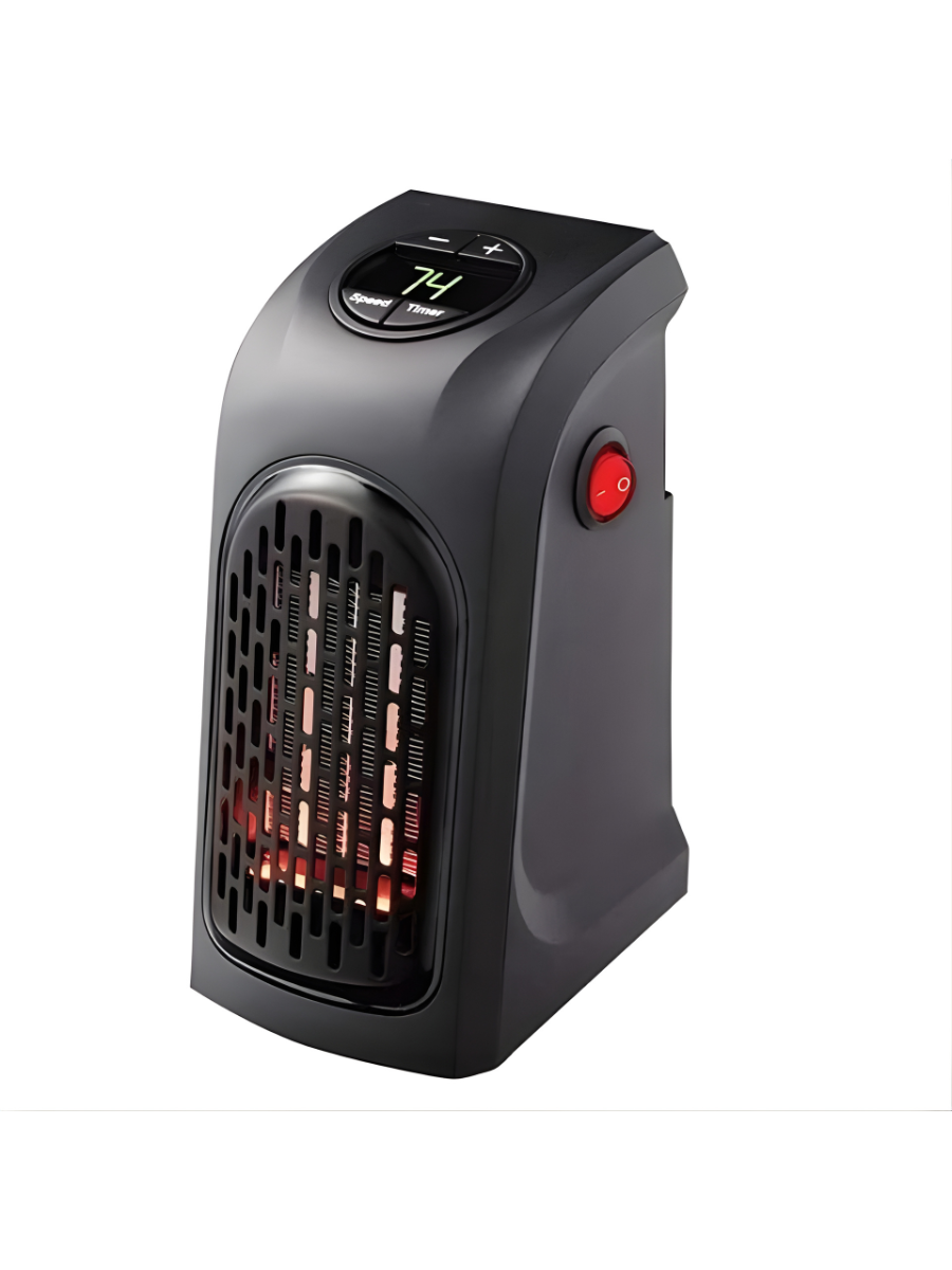 Тепловентилятор Ander One h 400 з таймером і пультом ДУ Чорний (40001130) - фото 2 Тепловентилятор Ander One h 400 з таймером і пультом ДУ Чорний (40001130) - фото 2