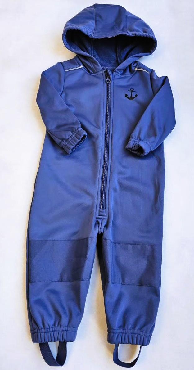 Дождевик-комбинезон для мальчика Lupilu софтшел 74-80 см (125700)