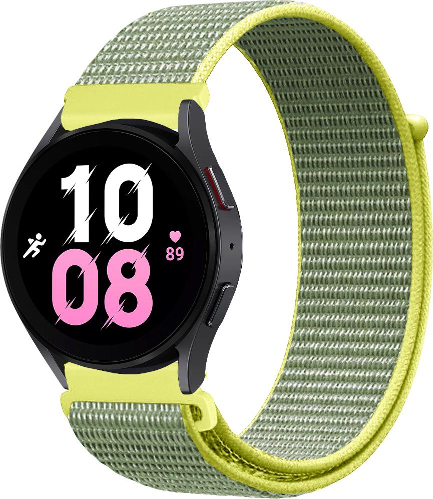Ремінець нейлоновий Sport Loop для Galaxy Watch 5 44 мм Gray/Yellow (29606-63)