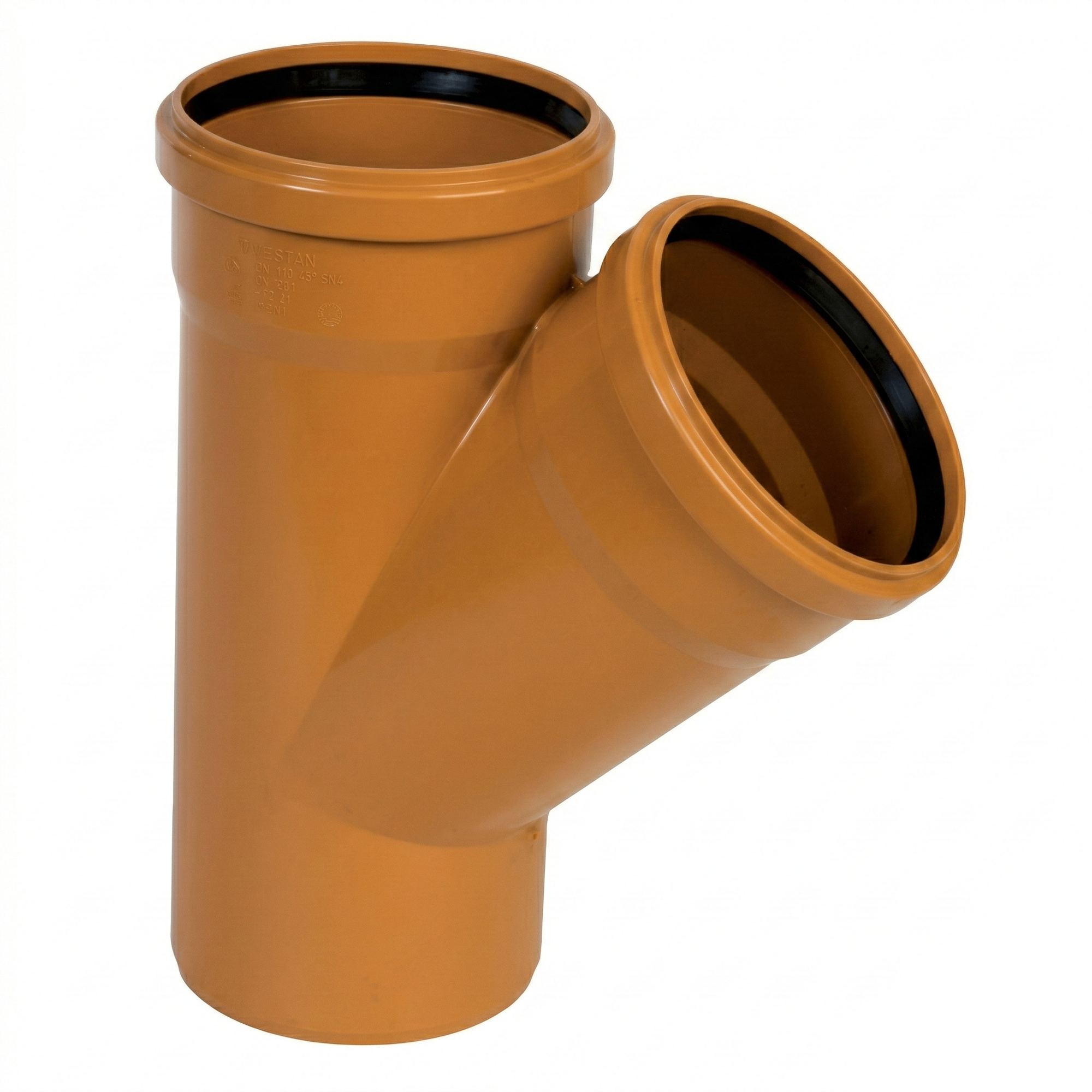 Тройник наружной канализации Pestan 160x160 мм 45° (RS-10401453)