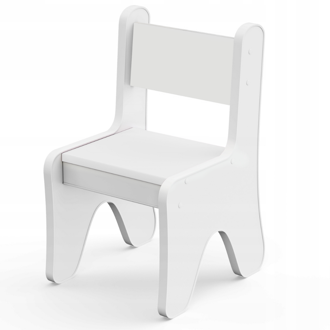 Дитячий стільчик 55х37х33 см Білий (1234023)