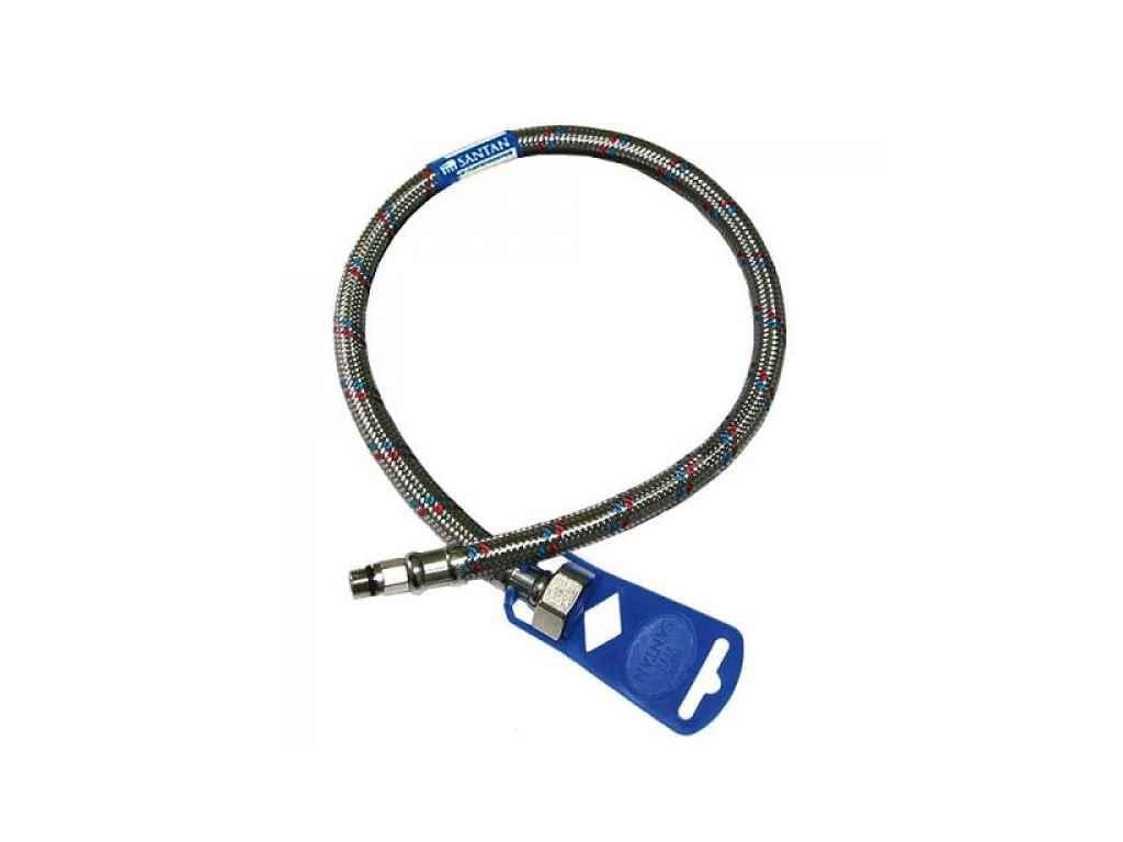 Шланг для води SANTAN 30 см FLEX-WATER M10х1/2" короткий штуцер (313226) Шланг для води SANTAN 30 см FLEX-WATER M10х1/2" короткий штуцер (313226)