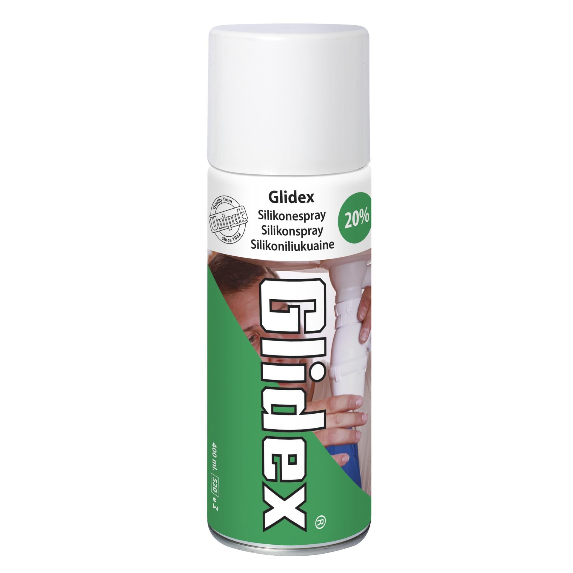 Смазчик аэрозольный для труб Unipak Glidex баллончик 400 мл (000028388)