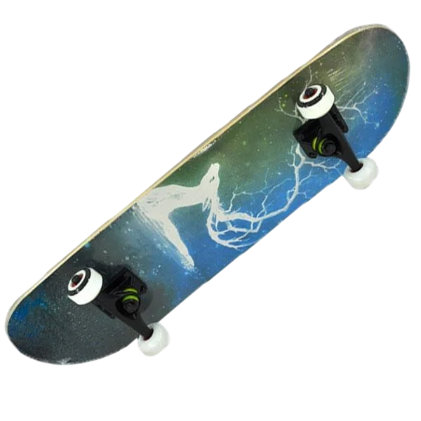 Скейтборд класичний Explore Grinder New 9-ти шаровий клен Double Kick, Concave, PU (2T2037) Electra