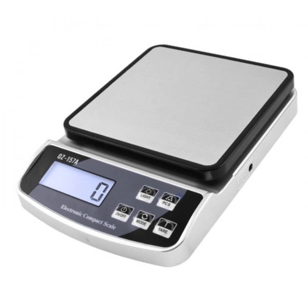 Весы кухонные QZ-157A с подсветкой экрана 10 кг (tf4319)