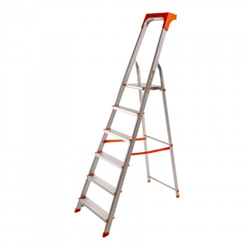 Стремянка алюминиевая Laddermaster Alcor A1AT6. 6 ступенек