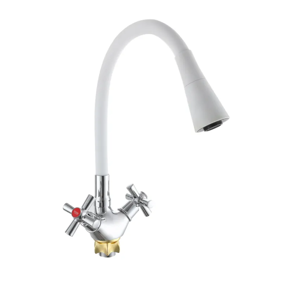 Смеситель для кухни Zerix TLT 722 Refl White (ZX5991)