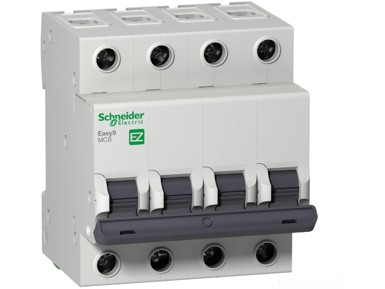 Автоматический выключатель Schneider Electric Easy9 4Р 16А С EZ9F34416 (28008444)