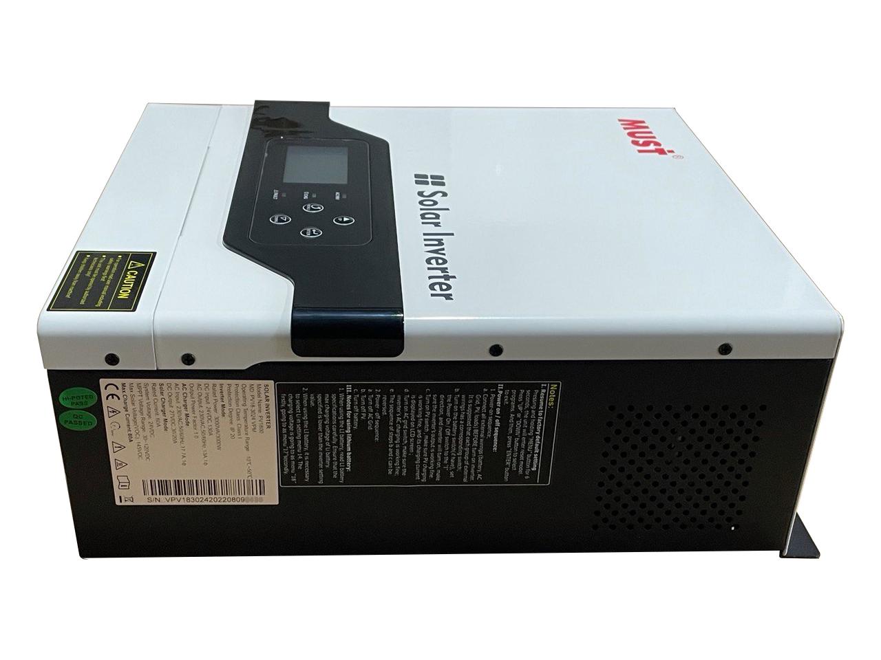 Інвертор гібридний Must VPM MPPT 3 кВт 24 В 230 В - фото 2