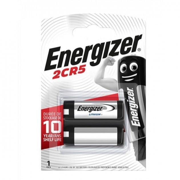 Батарейки Energizer 2CR5 Lithium Photo 1 шт. (1649045965)