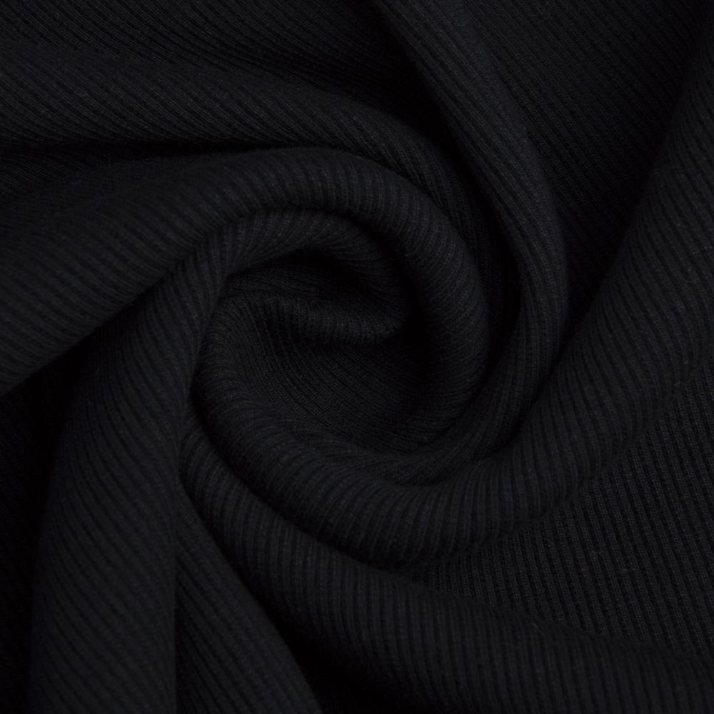 Ткань трикотажная Кашкорсе 300 г/м2 Черный (23118)