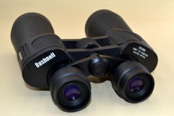 Бинокль Bushnell Porro BAK-4 60х90 20х кратный зум 73/1000 м с чехлом (4daea9b5) - фото 5