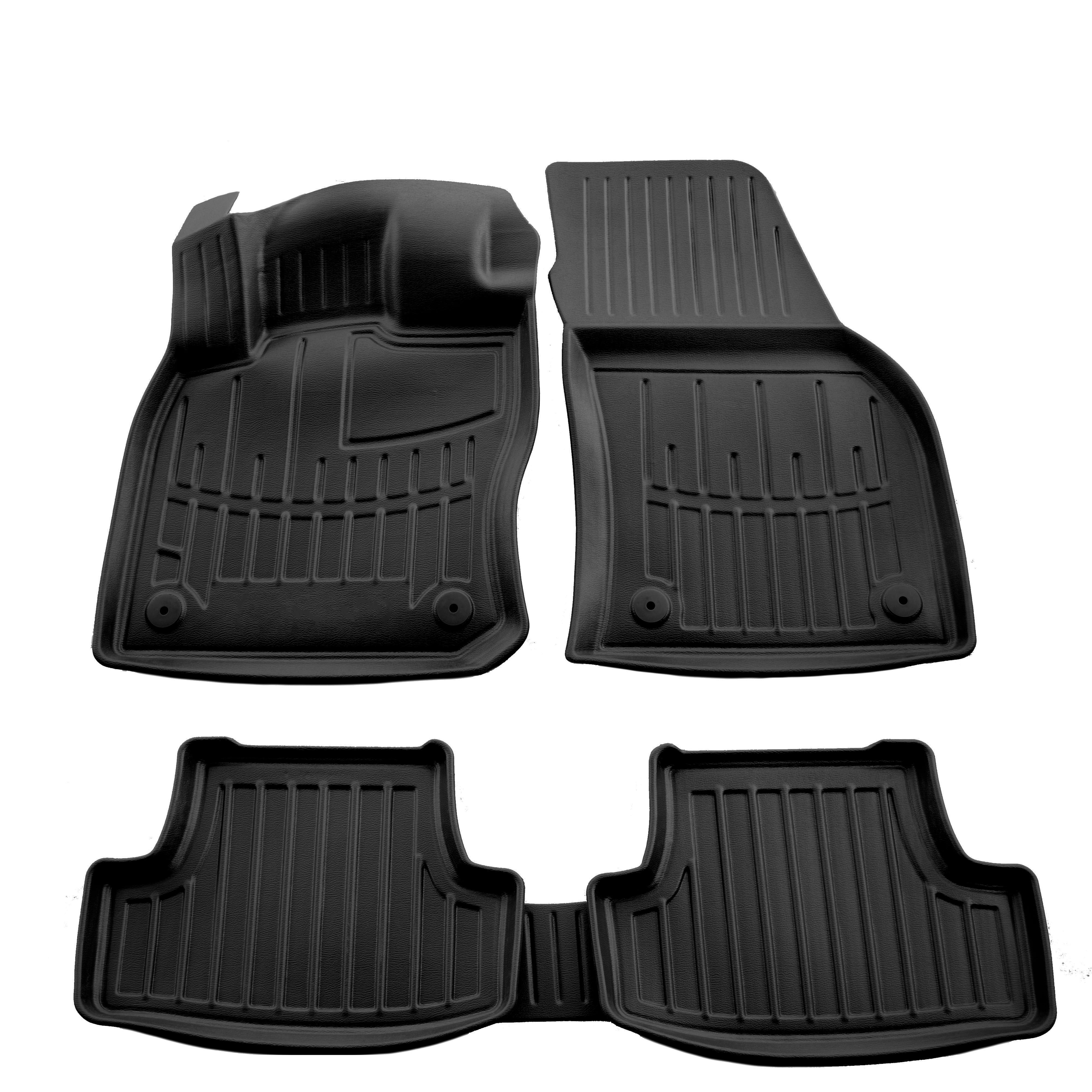 Коврики Stingray 3D для Audi Q2 2016- рр. полиуретан 5 шт. Черный (158671)