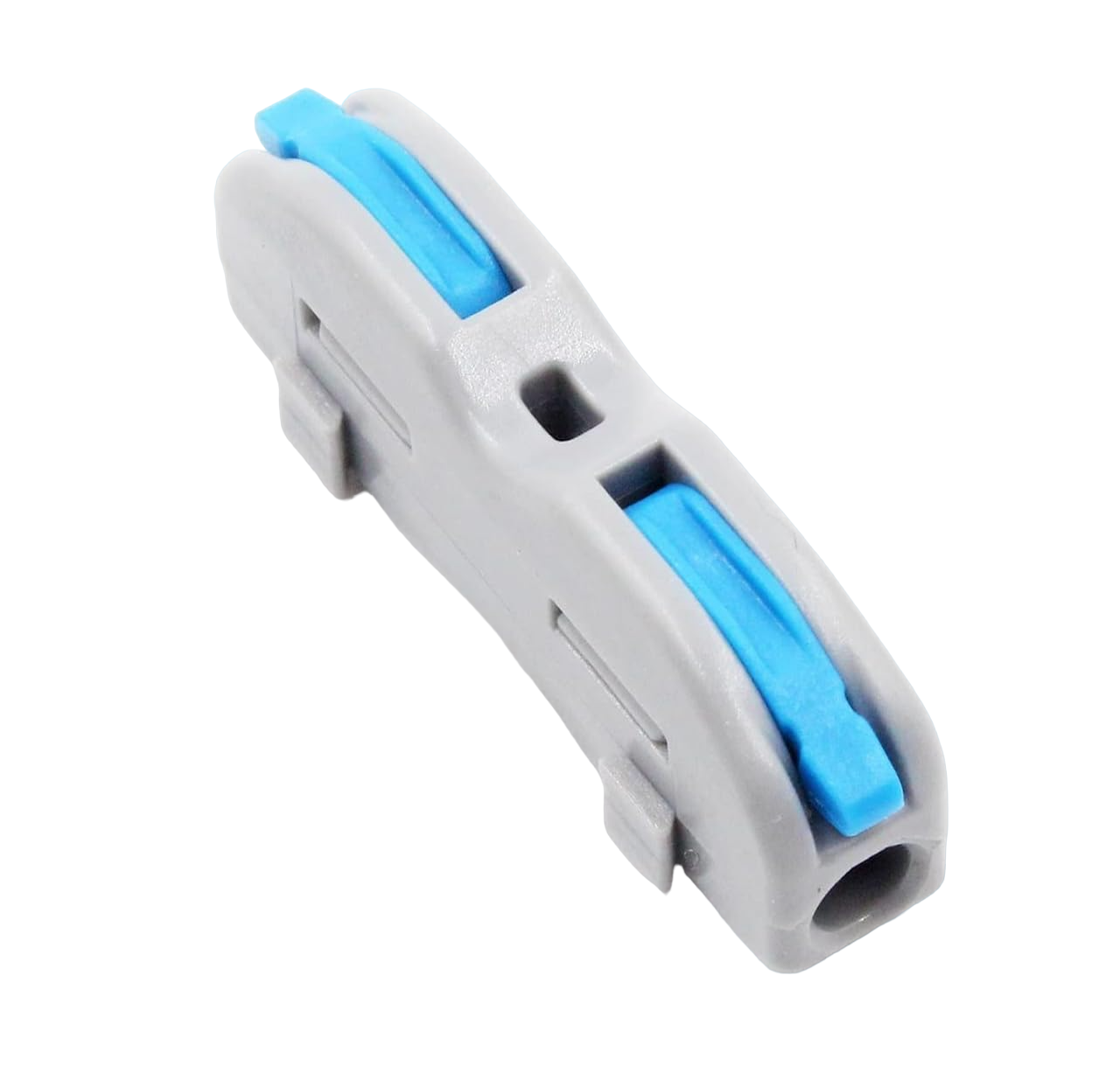 Клемма проходная Tactix 0,08-4 мм2 32А 1-1 наборная 39,5х9х14,5 мм Синий (P421B)