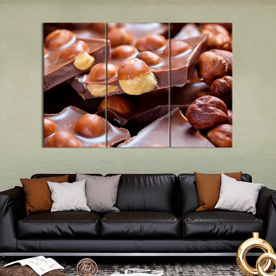 Настінний декор Молочний шоколад із лісовим горіхом 128x81 см (A466-3)