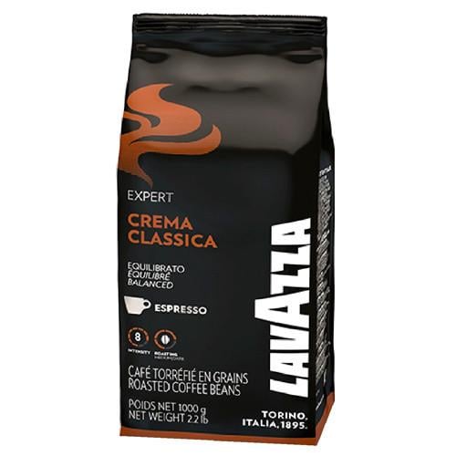 Кава в зернах Lavazza Expert Crema Classica Арабіка Робуста 1кг