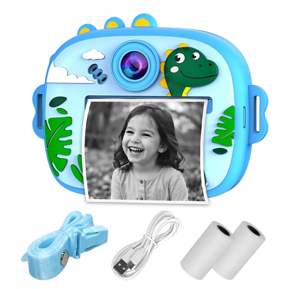 Фотоаппарат детский с моментальной печатью JoyPro Mini Print Camera игры/музыка/видео/принтер Бело-голубой (9fb3b90e) Фотоаппарат детский с моментальной печатью JoyPro Mini Print Camera игры/музыка/видео/принтер Бело-голубой (9fb3b90e)