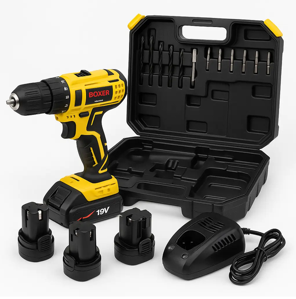 Шуруповерт аккумуляторный BOXER BX-138 18 В (BX-138)
