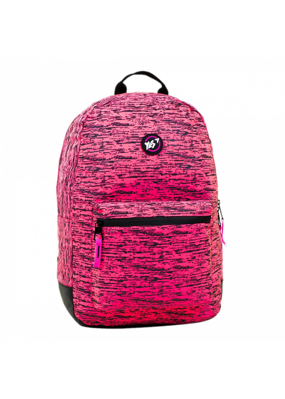 Рюкзак молодежный YES R-02 Agent Reflective Розовый (558516)