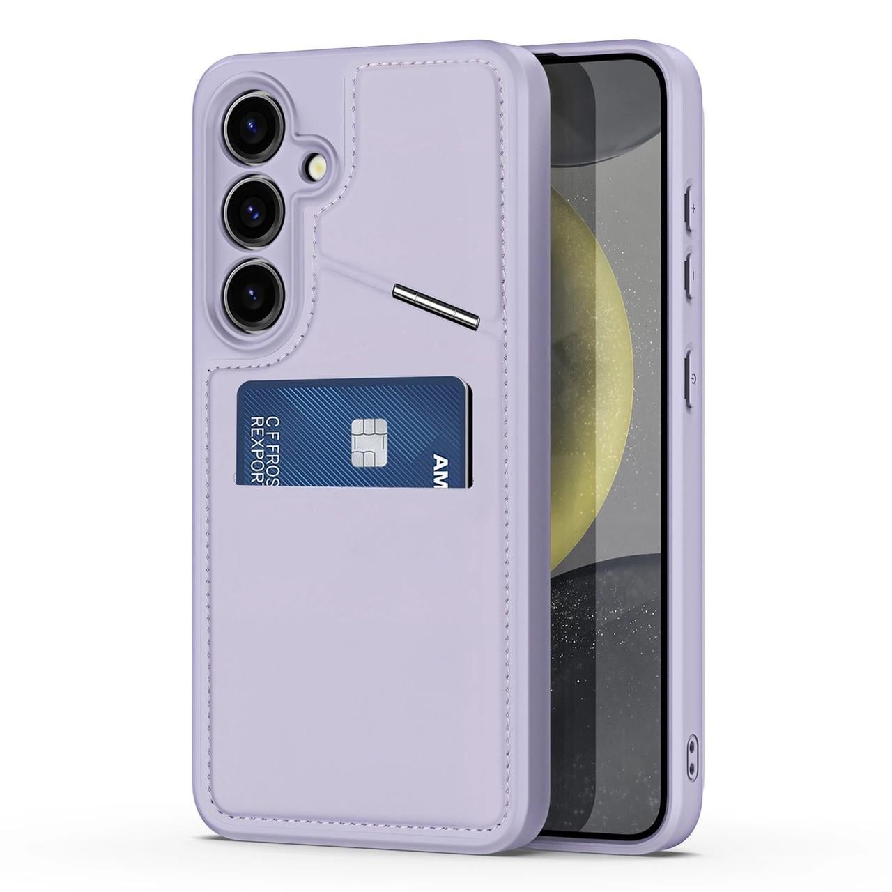 Чехол противоударный DUX DUCIS Rafi Series MagSafe Magnetic Holder RFID для Samsung Galaxy S24 Purple Чехол противоударный DUX DUCIS Rafi Series MagSafe Magnetic Holder RFID для Samsung Galaxy S24 Purple