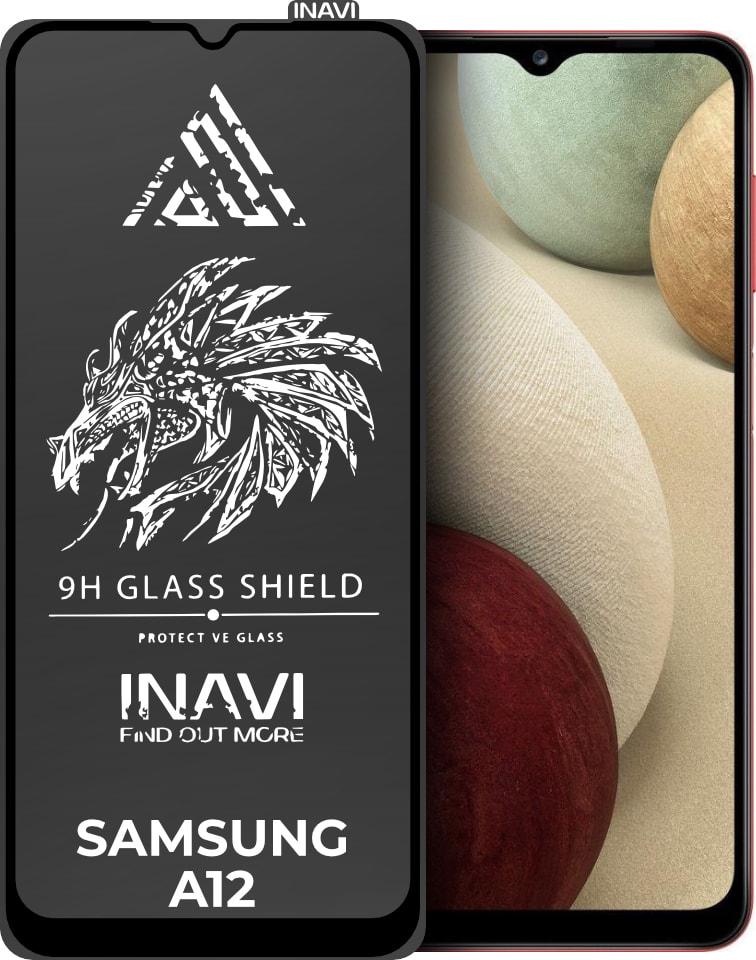 Защитное стекло INAVI Samsung Galaxy A12 A125 (Full Glue) Защитное стекло INAVI Samsung Galaxy A12 A125 (Full Glue)