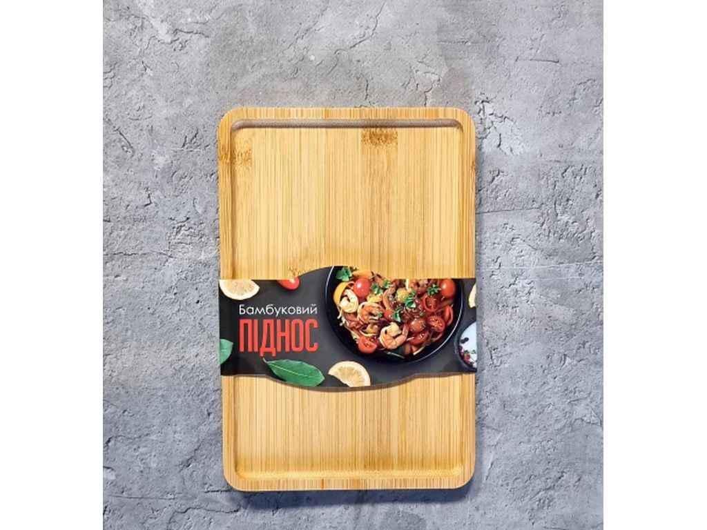 Піднос бамбук SNT 8823 24x16x1 см (21658011) Піднос бамбук SNT 8823 24x16x1 см (21658011)
