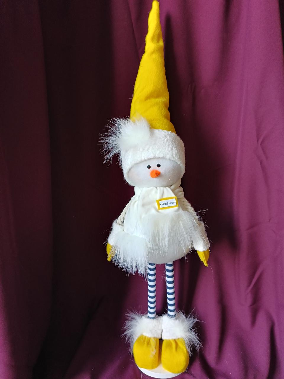 Гном скандинавський 75 см Білий (Гном №13) - фото 4 Гном скандинавський 75 см Білий (Гном №13) - фото 4