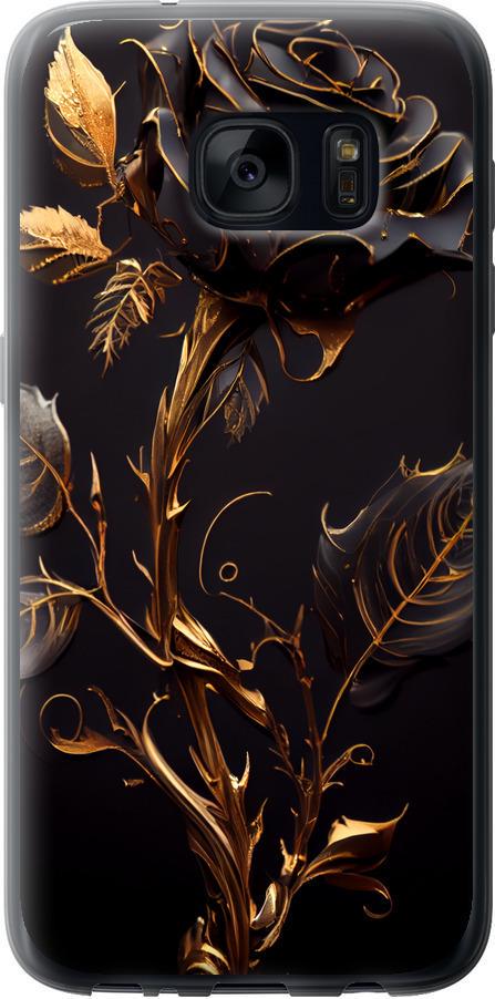 Чехол на Samsung Galaxy S7 G930F Роза 3 (5552t-106-42517)