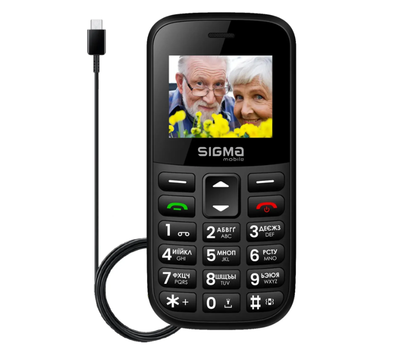 Мобильный телефон Sigma Comfort 50 CF115 Easy Black