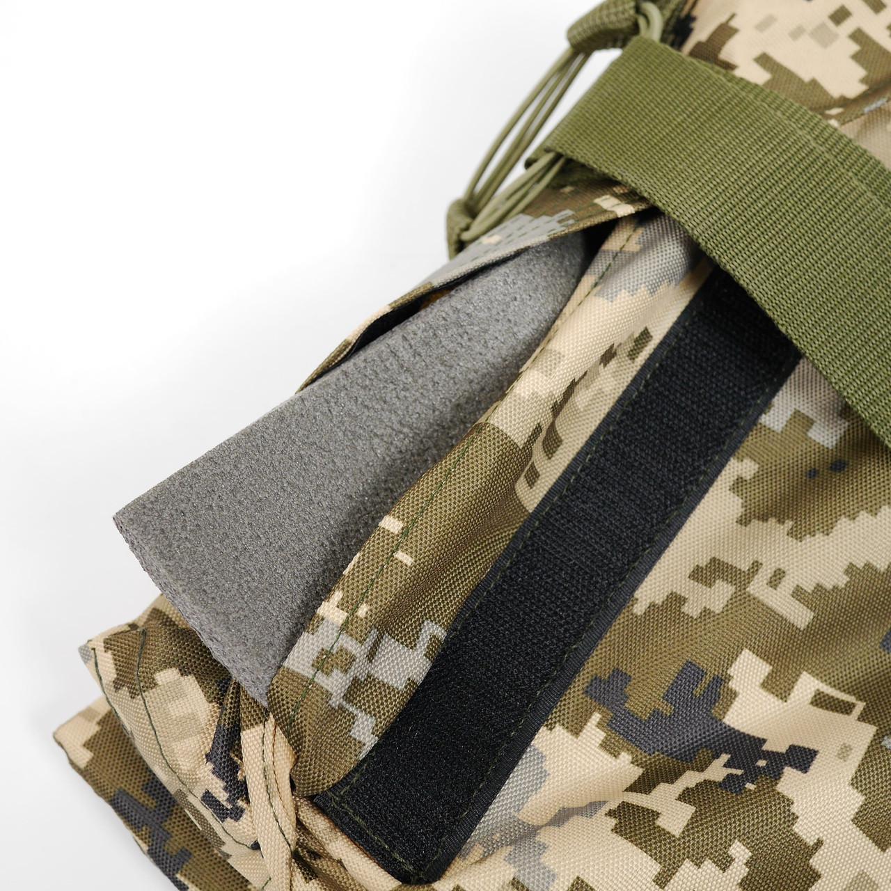 Каремат п'ятиточка трьохсекційна Kiborg П-3 оксфорд Піксельний (1749181771) - фото 10 Каремат п'ятиточка трьохсекційна Kiborg П-3 оксфорд Піксельний (1749181771) - фото 10