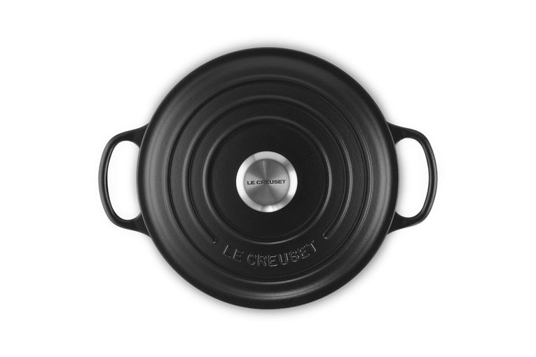 Кастрюля Le Creuset Signature 4,2 л с крышкой матовая Черный (21177240002430) - фото 4