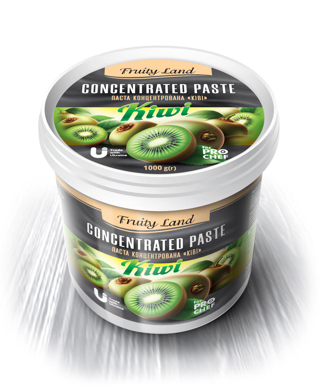 Паста концентрированная Fruity Land Киви 1 кг