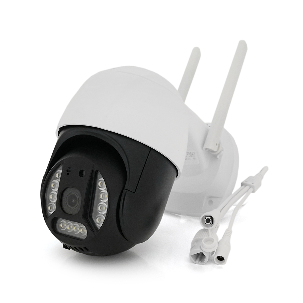 Камера видеонаблюдения уличная YOSO YO-IPC44D30 Wi-Fi поворотное ночное видение/детектор движения 5 Мп Белый (25624438)