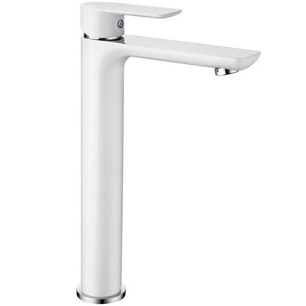 Cмеситель для умывальника Mexen Alfa MEX-745710-02 высокий однорычажный Белый (177683)