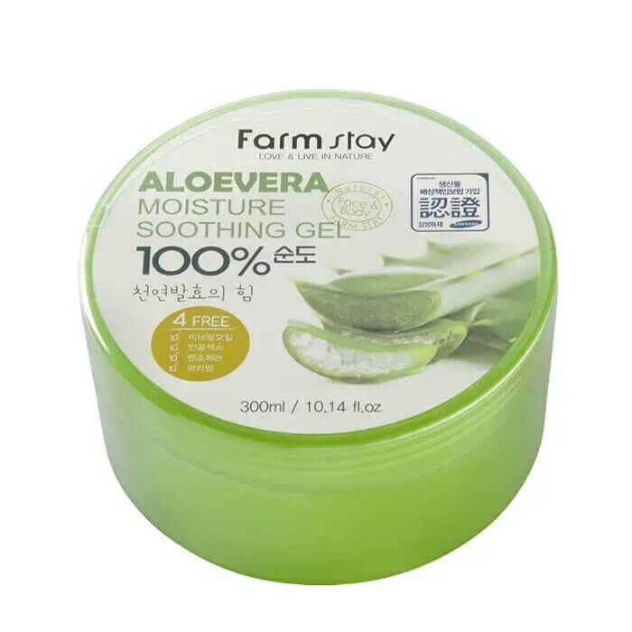Гель с экстрактом Farmstay Moisture Soothing Gel Aloe Vera 300 мл (12299439)