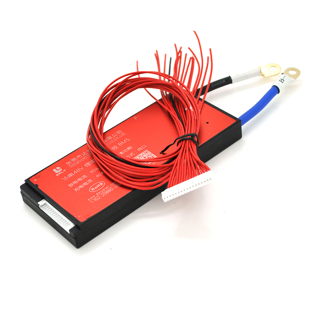 Плата BMS DaLy LiFePO4 48V 16S 40A 80A (6744)