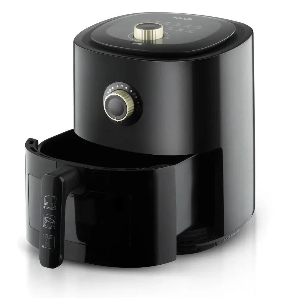 Мультипечь многофункциональная Air Fryer Raf R.5332B с антипригарным покрытием 4 л 1300 Вт (2125361002) Мультипечь многофункциональная Air Fryer Raf R.5332B с антипригарным покрытием 4 л 1300 Вт (2125361002)