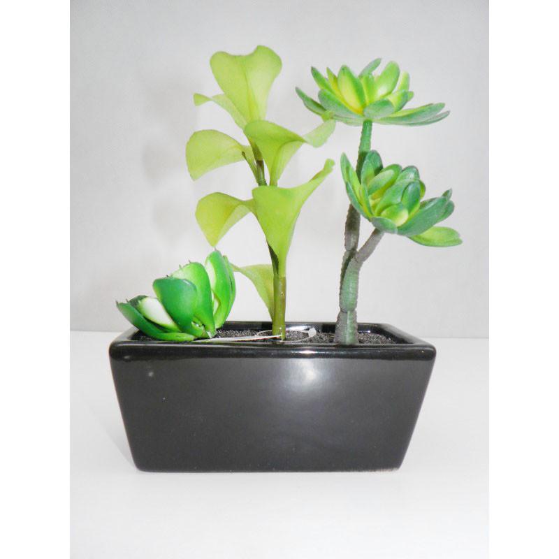 Рослина штучна сукулент 19 см (XI-132)