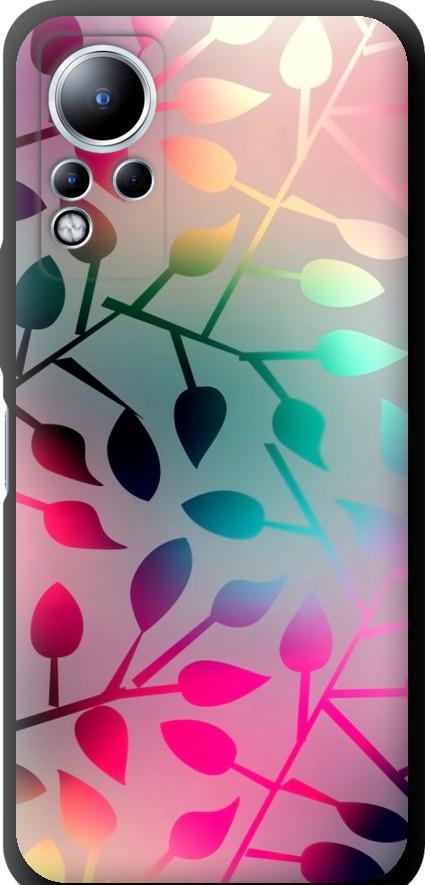 Чехол на Infinix Note 12 Листья (2235b-2927-42517)