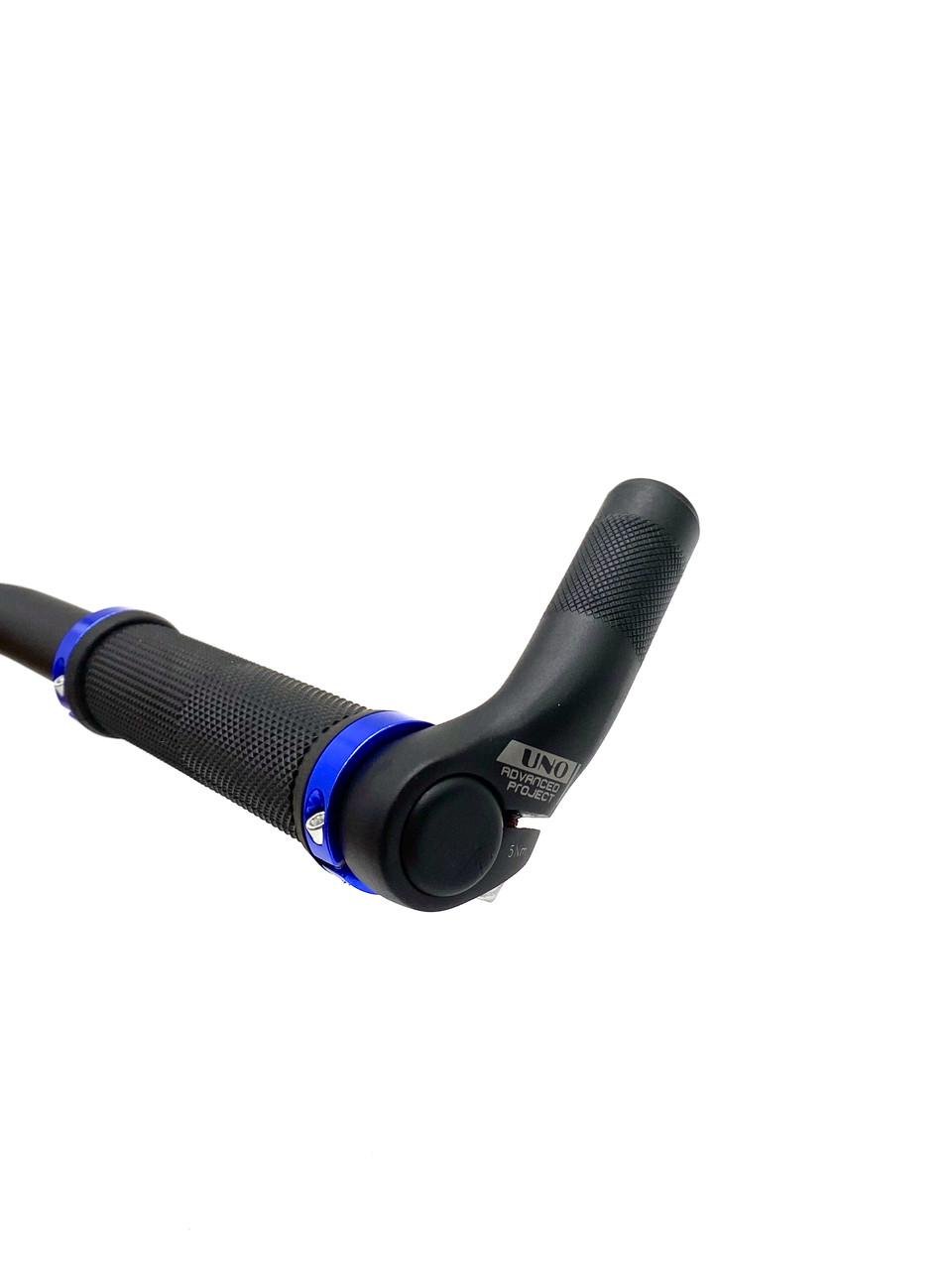 Грипсы руля резиновые Uno ALU BE-TG1 110 мм Черный