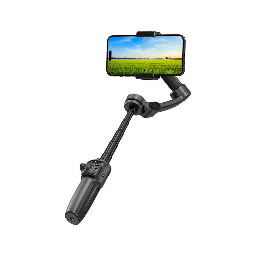 Стабилизатор трехосный стедикам с отслеживанием лица WIWU AI Smart Checking Gimbal PRO Wi-SE016 Black