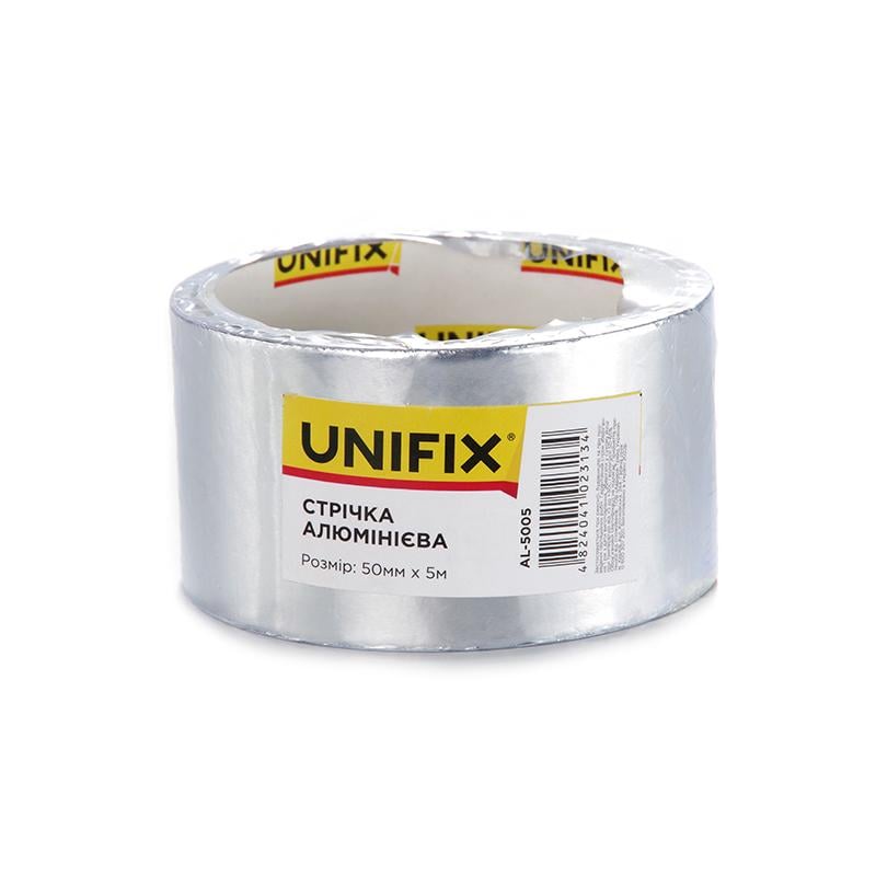 Стрічка клейка алюмінієва Unifix 50 мм x 5 м (18665060)