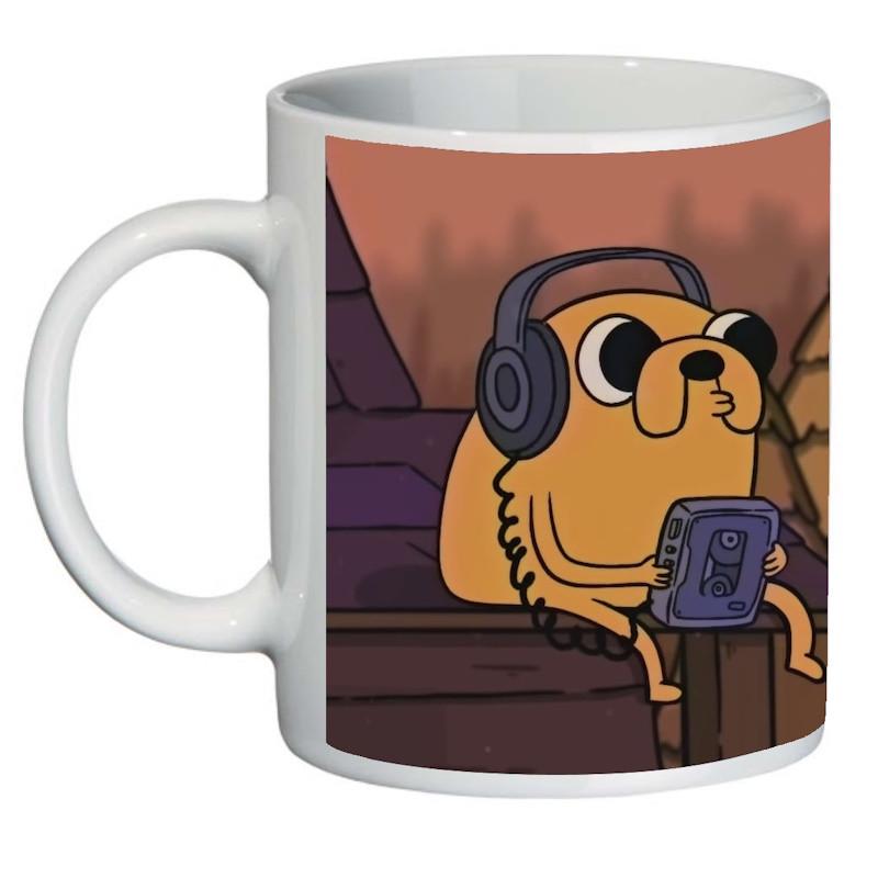 Чашка с принтом Время приключений SC- ATR-001-15 (2181713214)