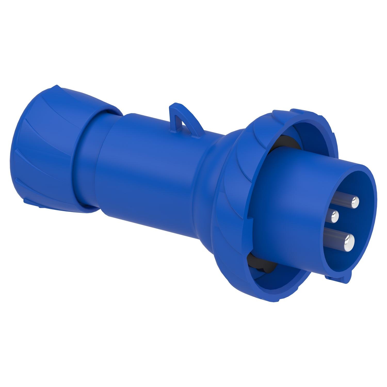 Силовая вилка Schneider Electric Mureva 2P+E 16А 250 В переносная IP67 Синий (PKX16M723) Силовая вилка Schneider Electric Mureva 2P+E 16А 250 В переносная IP67 Синий (PKX16M723)