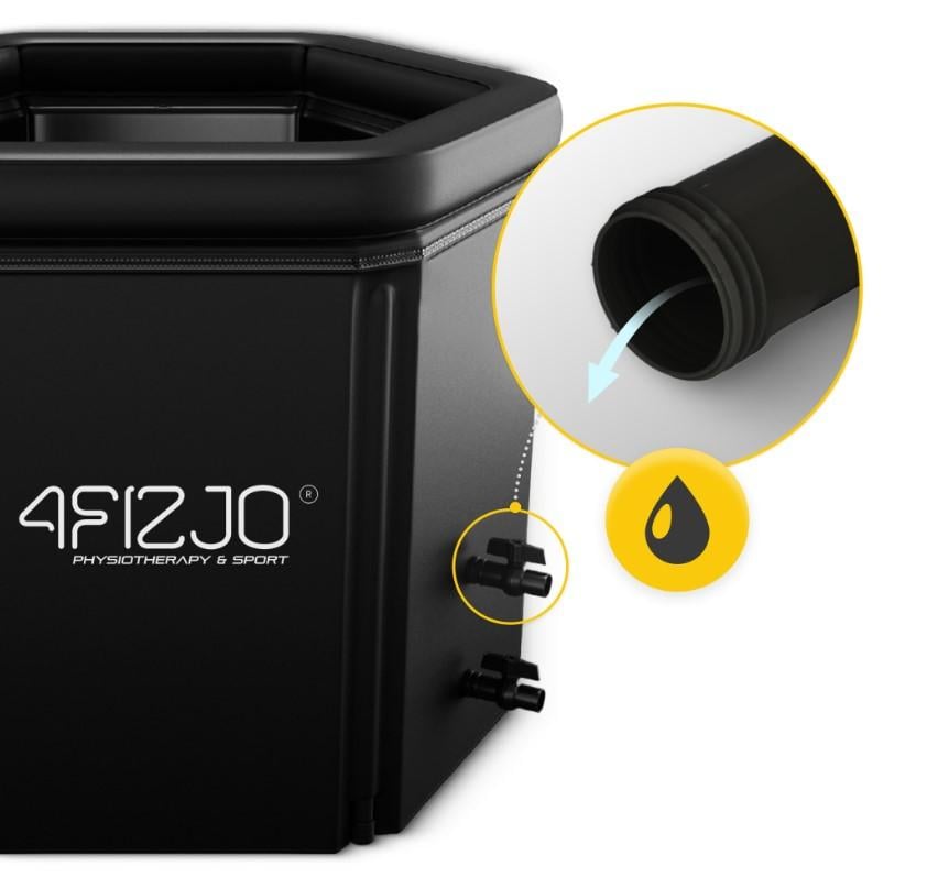 Басейн каркасний для крижаної ванни з кулером-рефрижератором 75х75 см 320 л (id_1165) - фото 9