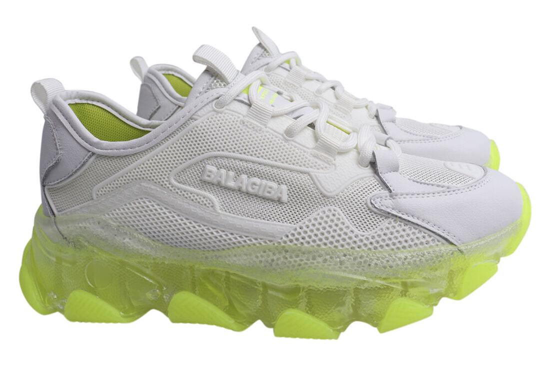 Кросівки жіночі Vikonty з текстилю на низькому ходу на шнурівці р. 37 Білий (245-21LK) Кросівки жіночі Vikonty з текстилю на низькому ходу на шнурівці р. 37 Білий (245-21LK)