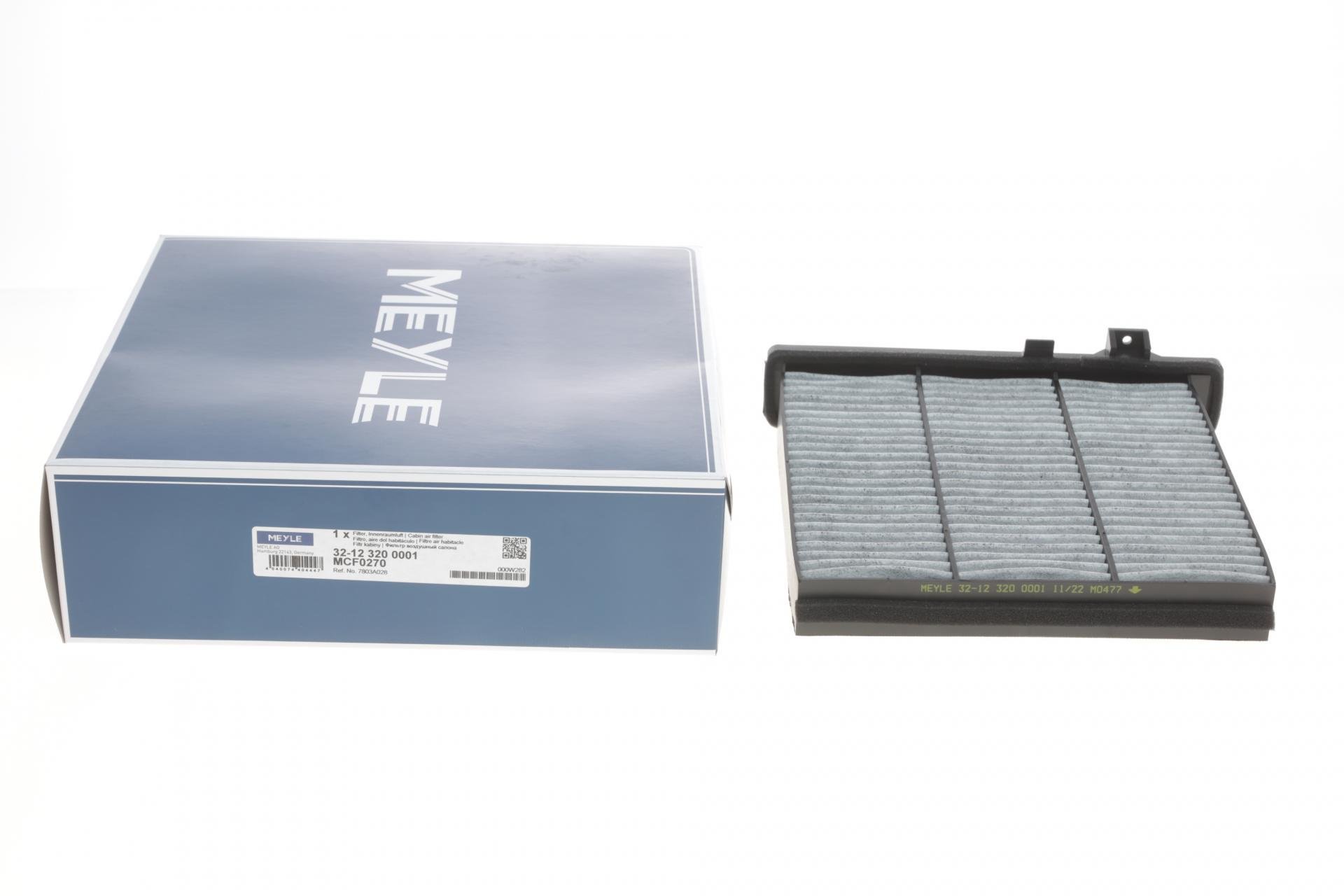 Фильтр салона Meyle для Mitsubishi Pajero 91- угольный 32-12 320 0001)