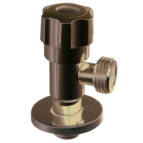 Кран шаровой бытовой Champion VAL CH6197 1/2"x3/4" нр-нр угловой (216866)