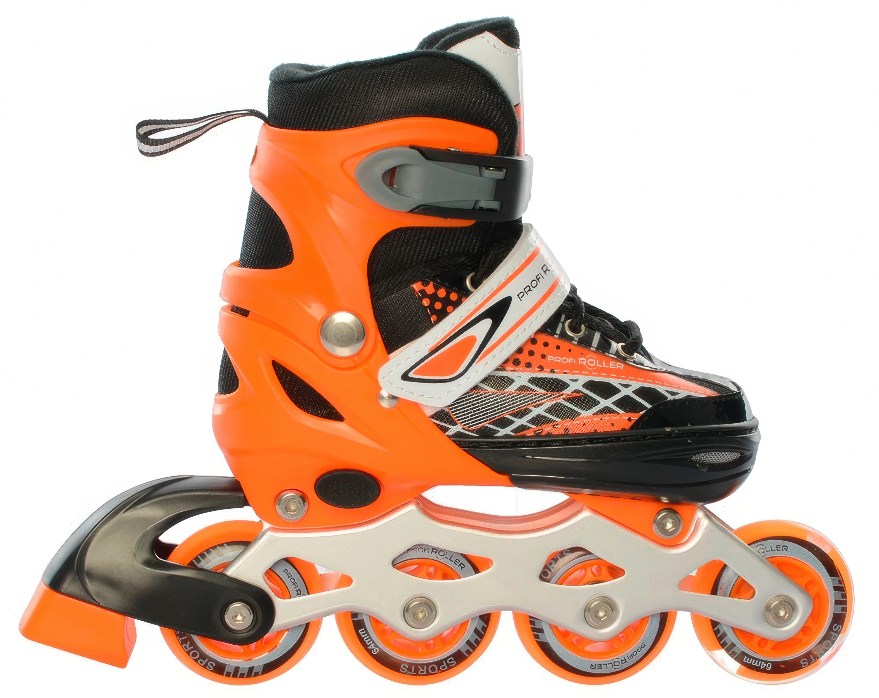 Ролики раздвижные детские Profi 31-34 см Оранжевый (AP-122-R-26)